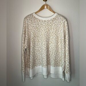 Cheetah Print Sweatshirt